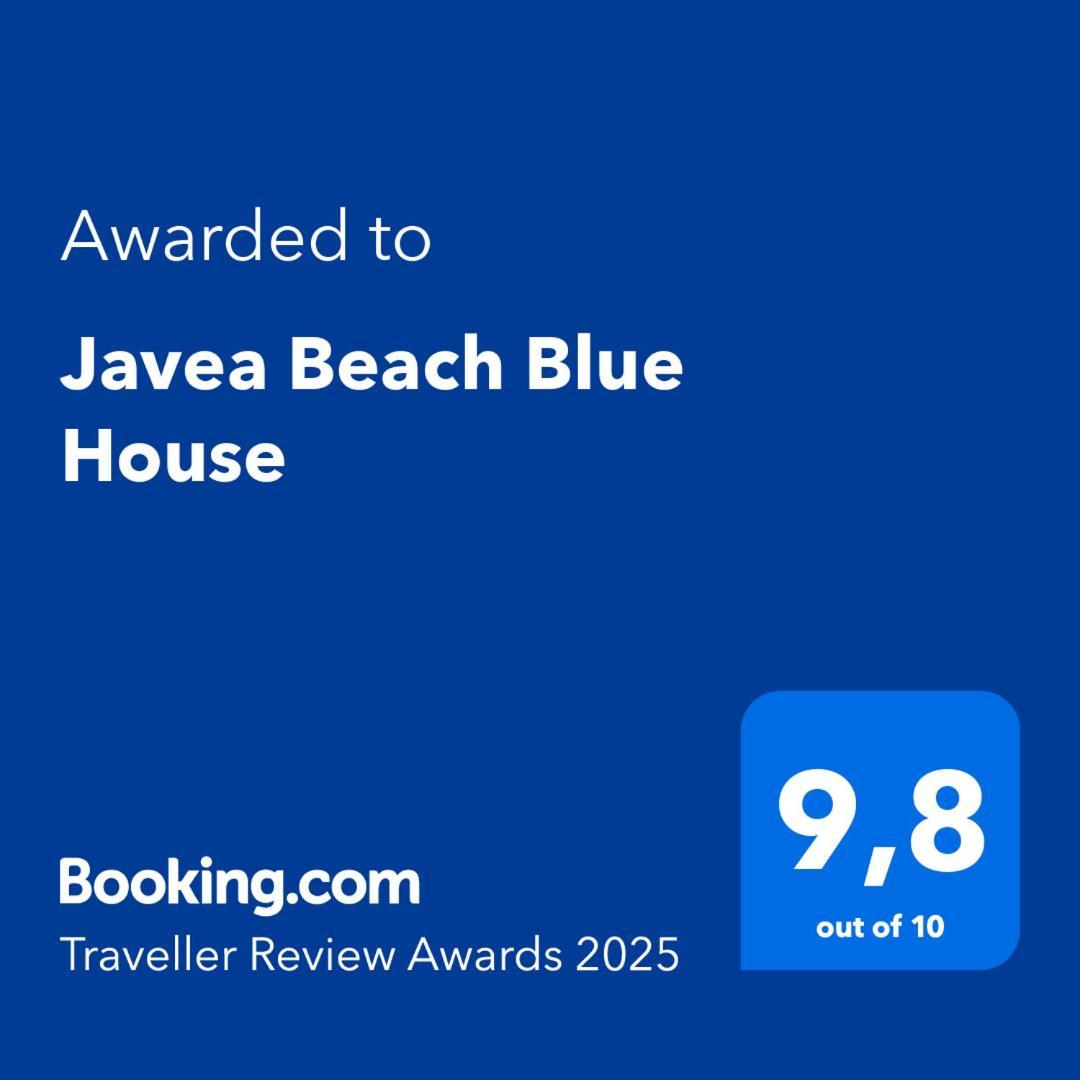 Javea Beach Blue House 외부 사진